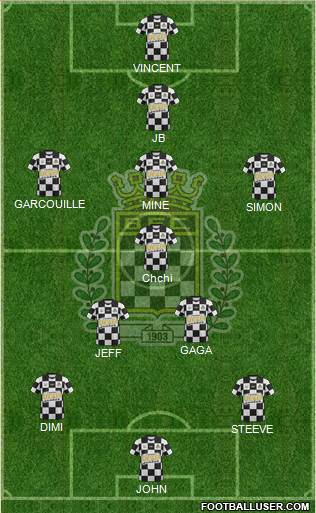 Boavista Futebol Clube - SAD football formation