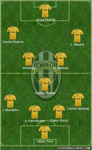 Juventus Formation 2013