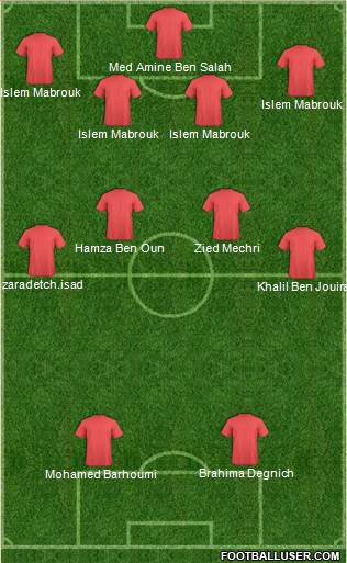Tunisia Formation 2013
