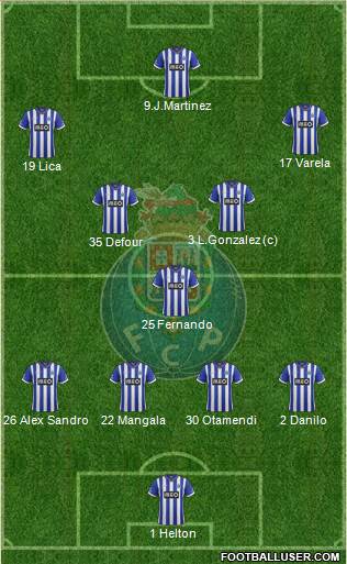 Futebol Clube do Porto - SAD Formation 2013