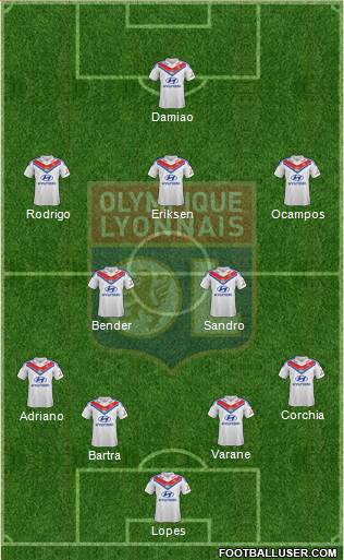 Olympique Lyonnais Formation 2013