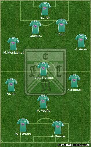 Ferro Carril Oeste Formation 2013