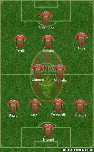 Ternana Formation 2013