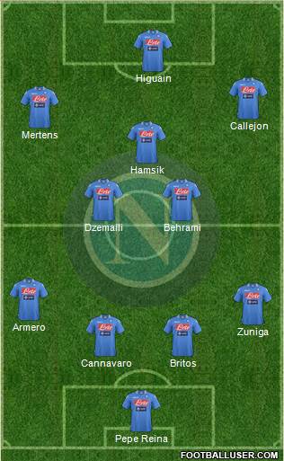 Napoli Formation 2013