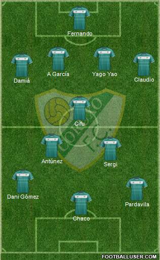 Coruxo F.C. Formation 2013
