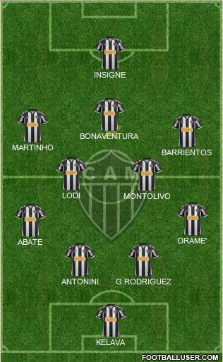 C Atlético Mineiro Formation 2013
