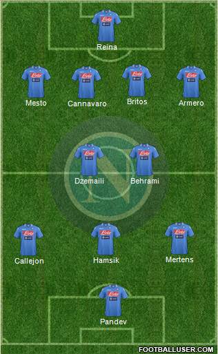 Napoli Formation 2013