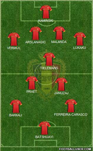 Belgium Formation 2013
