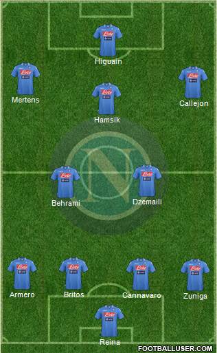 Napoli Formation 2013