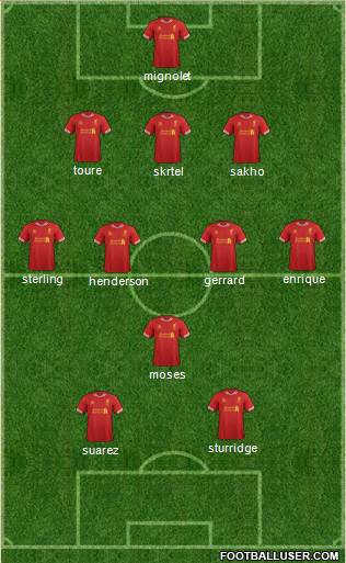 Liverpool Formation 2013