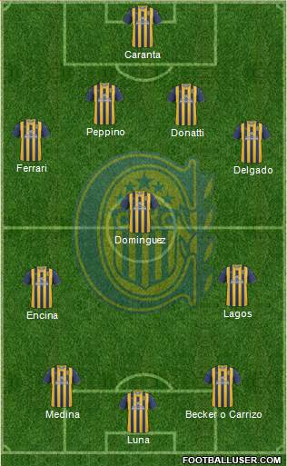 Rosario Central Formation 2013