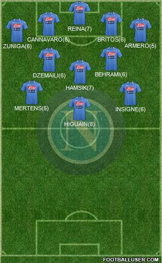 Napoli Formation 2013