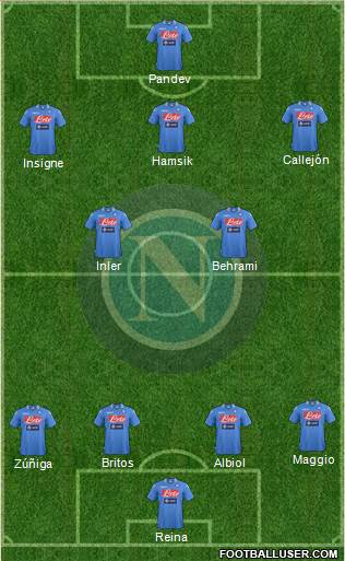 Napoli Formation 2013
