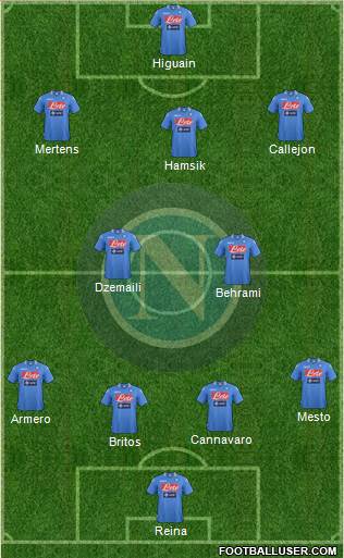 Napoli Formation 2013