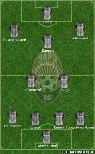 Zorya Lugansk Formation 2013
