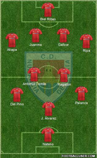 C.D. Numancia S.A.D. Formation 2013