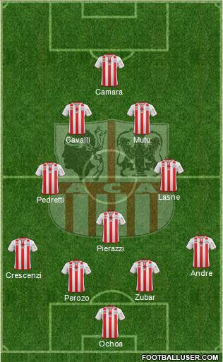 Athletic Club Ajaccien Football Formation 2013