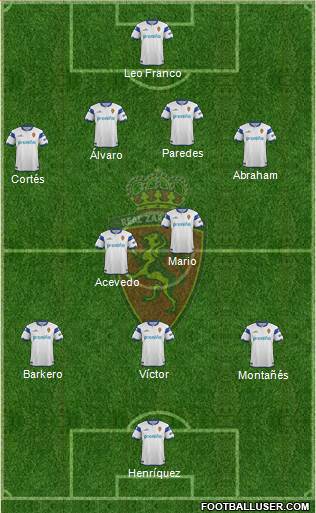 R. Zaragoza S.A.D. Formation 2013