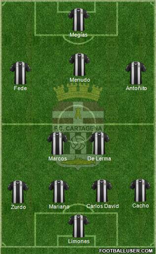 F.C. Cartagena Formation 2013