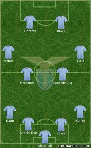 S.S. Lazio Formation 2013