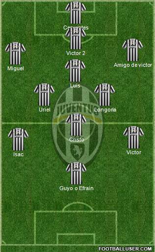 Juventus Formation 2013