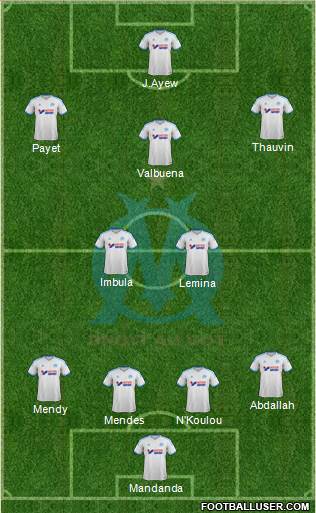 Olympique de Marseille Formation 2013