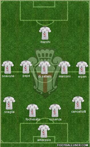 Pro Vercelli Formation 2013