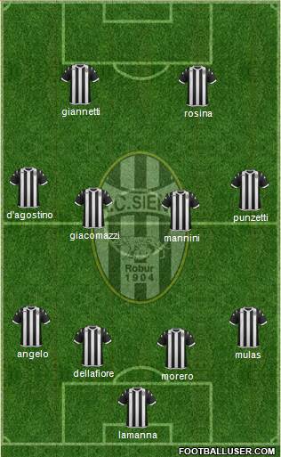 Siena Formation 2013