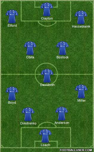 St. Johnstone Formation 2013