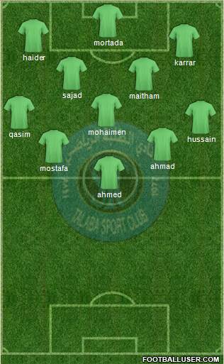 Al-Talaba Sports Club Formation 2013