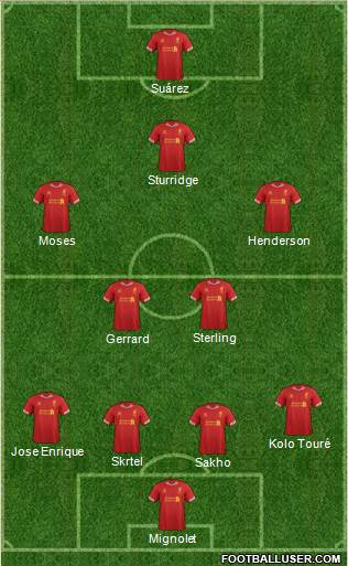 Liverpool Formation 2013