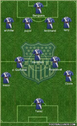 CS Emelec Formation 2013