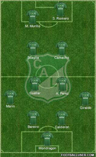 AC Deportivo Cali Formation 2013