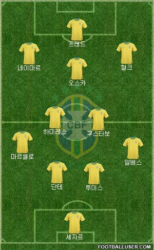 Brazil Formation 2013