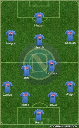 Napoli Formation 2013