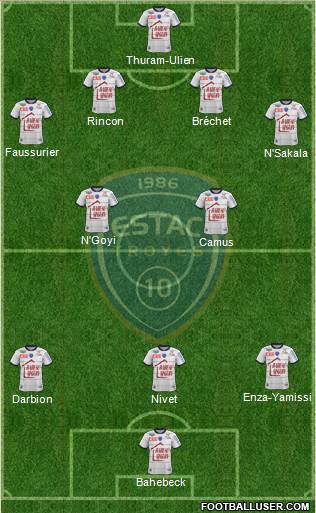 Esperance Sportive Troyes Aube Champagne Formation 2013