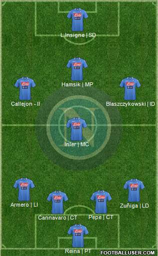 Napoli Formation 2013