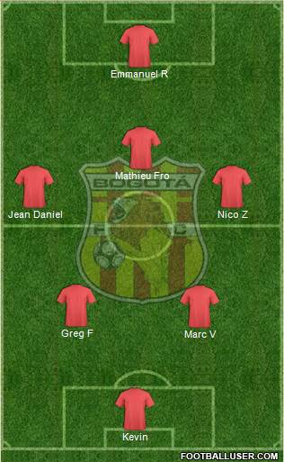 CD Bogotá FC Formation 2013
