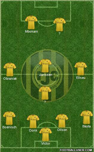 Roda JC Formation 2013