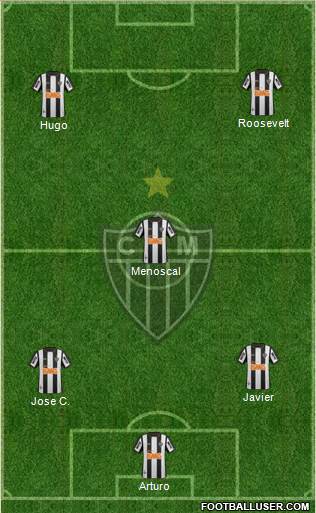 C Atlético Mineiro Formation 2013