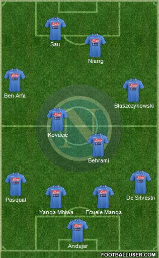 Napoli Formation 2013