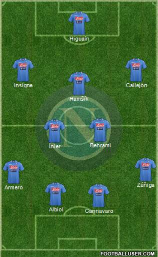 Napoli Formation 2013