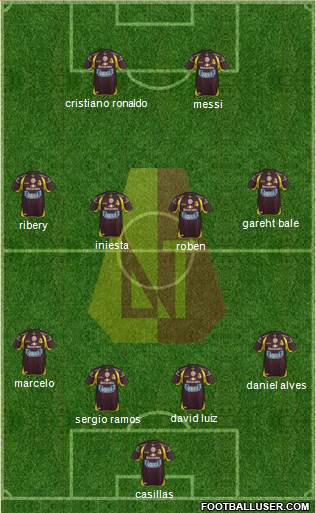 CC Deportes Tolima Formation 2013