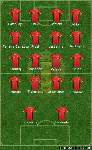 Belgium Formation 2013