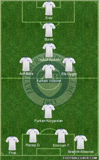 Zeytinburnuspor Formation 2013