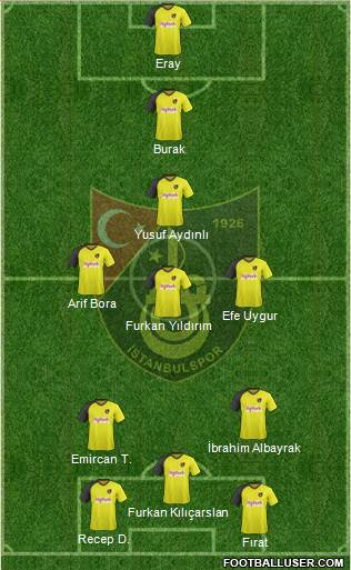 Istanbulspor A.S. Formation 2013