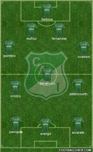 AC Deportivo Cali Formation 2013