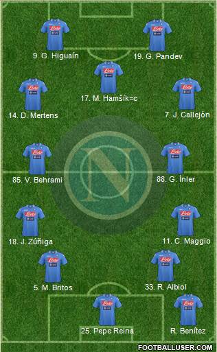 Napoli Formation 2013