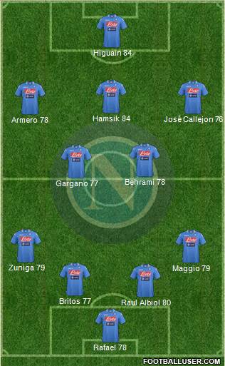 Napoli Formation 2013