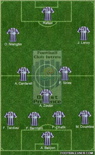 Football Club Istres Ouest-Provence Formation 2013
